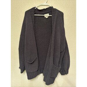 Women's American Eagle Navy Blue Cardigan Sweater XL Excellent Condition